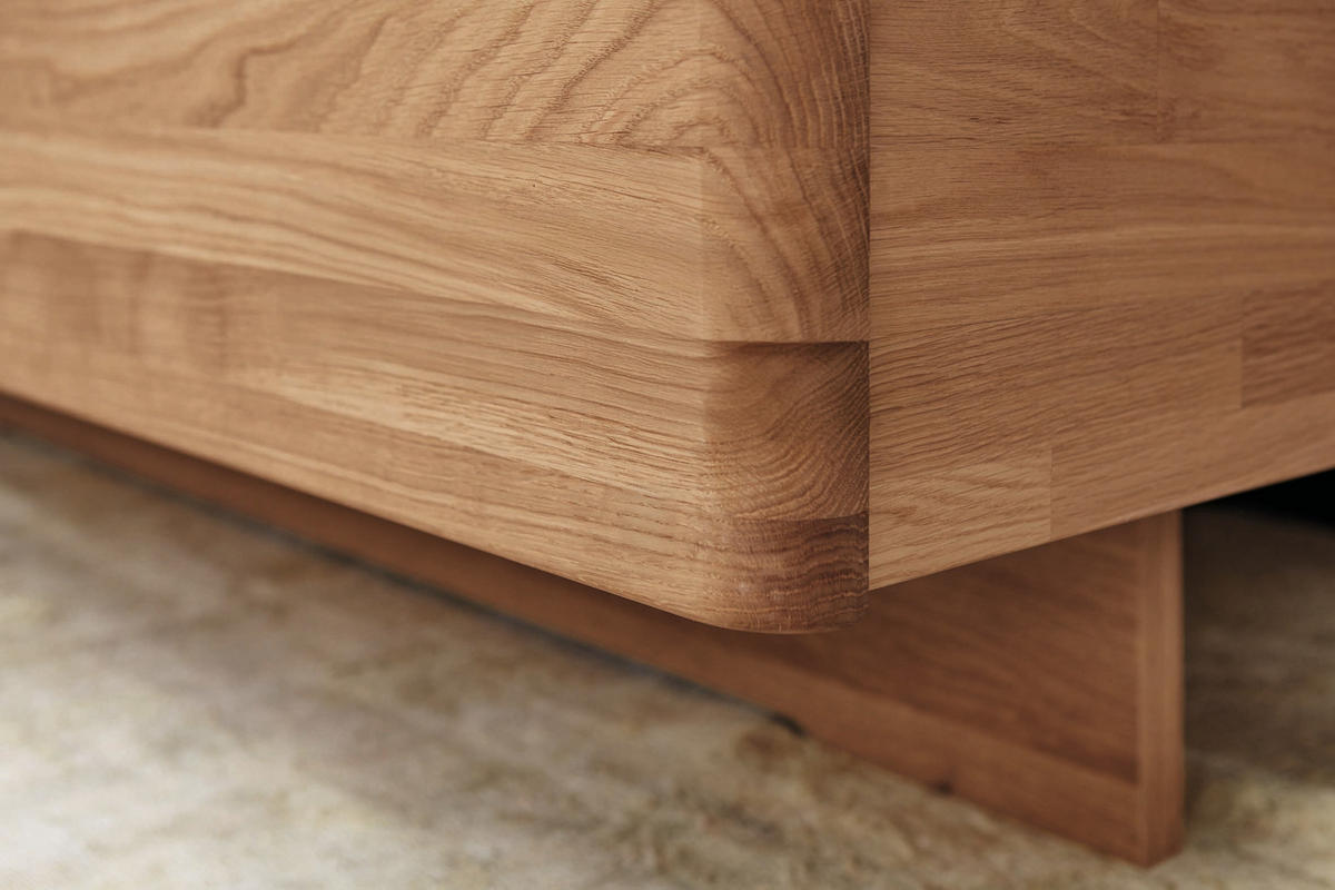 JUGENDZIMMER Norderney in Weiß mit Viking Oak 7 teilig Kinderzimmer Komplett Set mit begehbarem Kleiderschrank - Weiß, Holzwerkstoff (80/200/120cm)