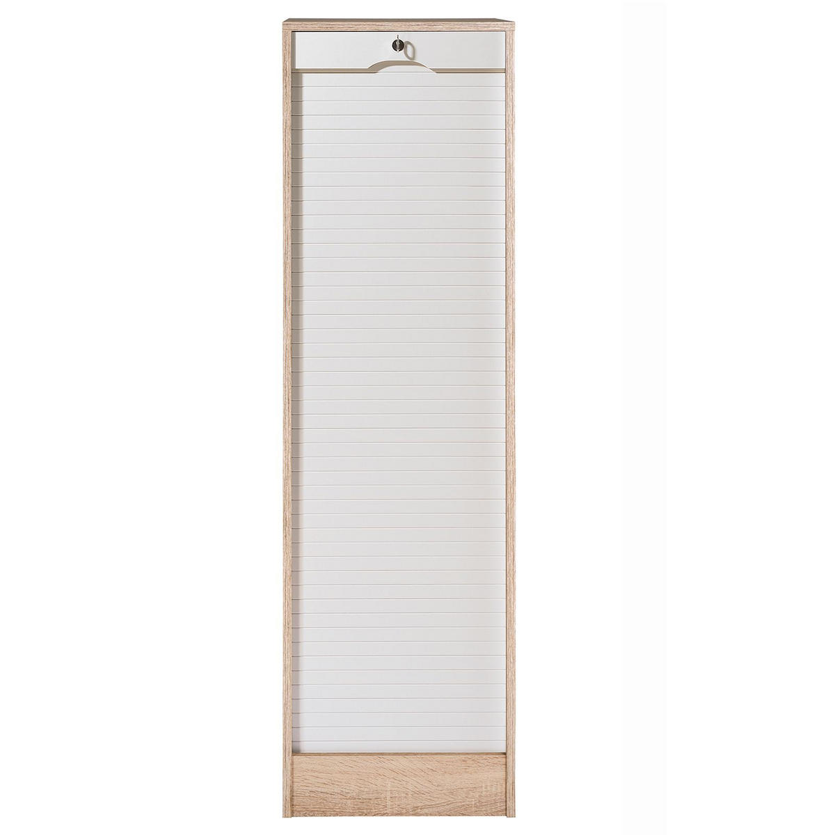ROLLCONTAINER 44/42/141 cm - Weiß, Holzwerkstoff (42/141/44cm) - Simmob
