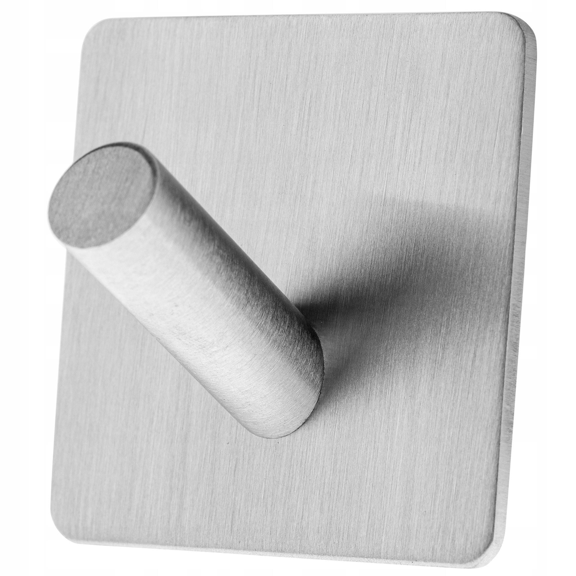 BADAUFHÄNGER quadratisch silber - Silberfarben, Metall (5/5cm) - KADAX