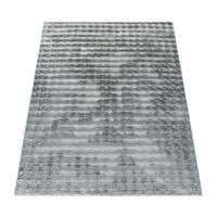 HOCHFLORTEPPICH 80/150 cm Arnheim 741 - Grau, Kunststoff (80/150cm) - Paco Home