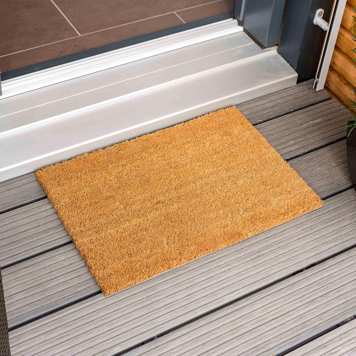 RUTSCHFESTE FUßMATTE KEIRA 2ER SET - Naturfarben, Textil (40/60cm) - Astra