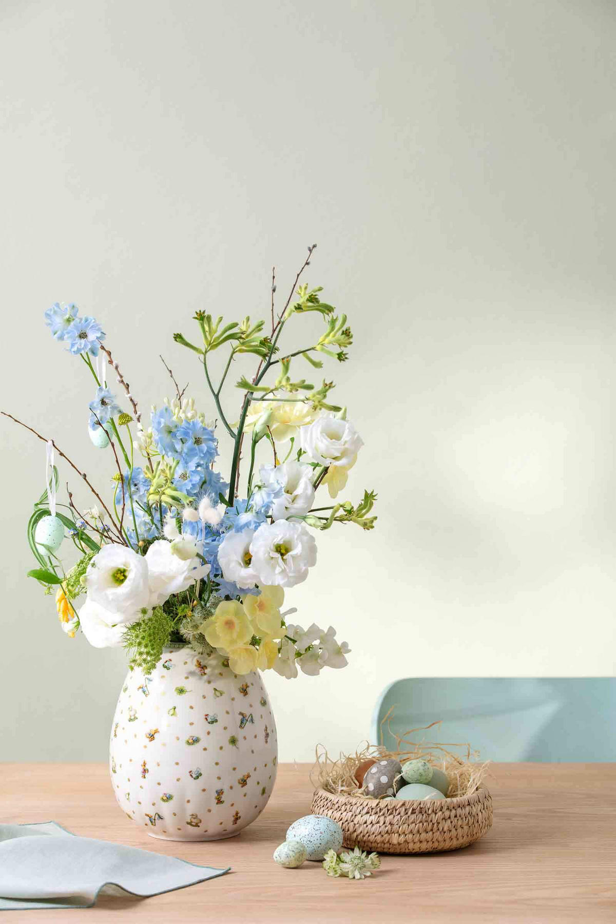 VASE Easter Delight grün 20,5 cm - Grün, Keramik (20.5cm) - Villeroy & Boch