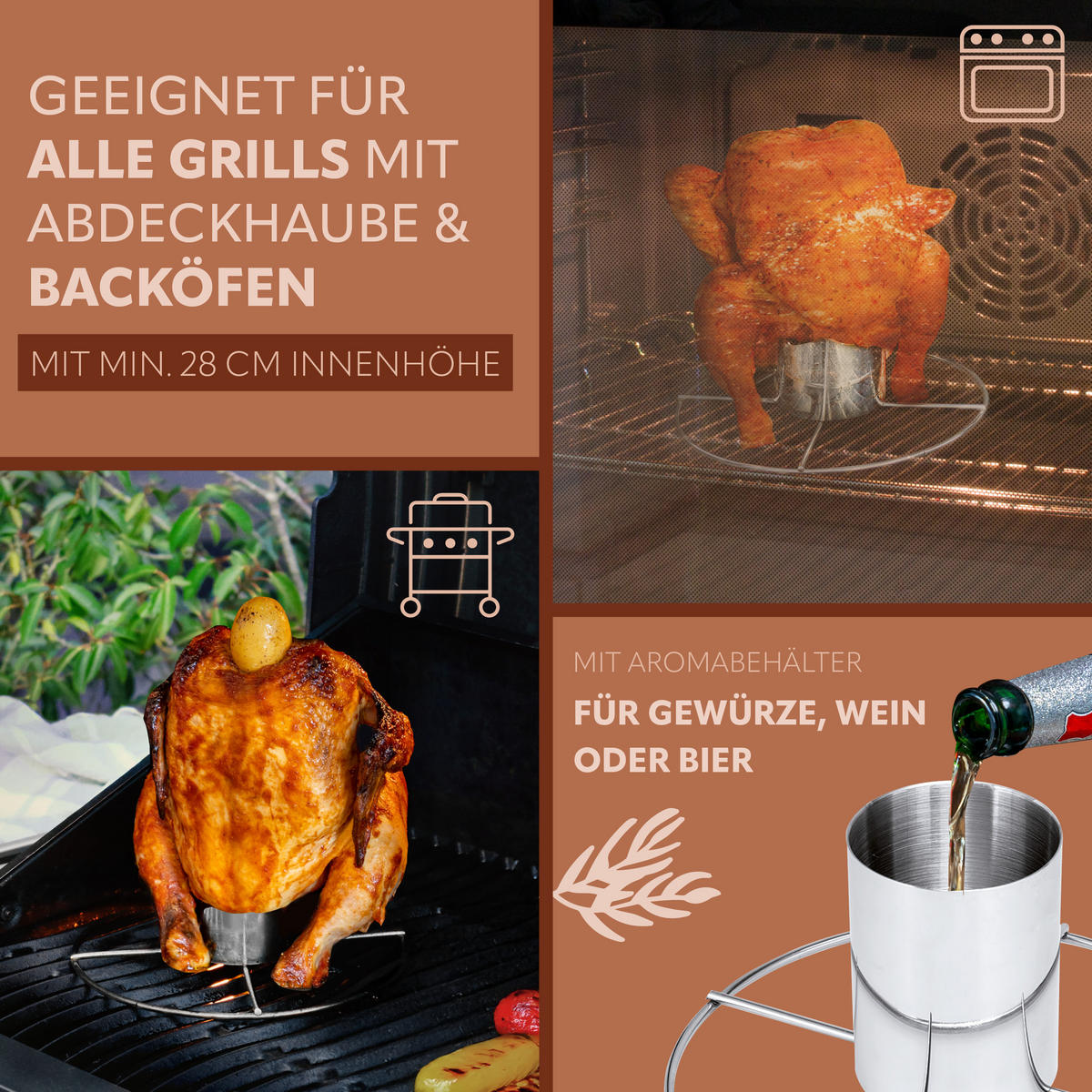 GEFLÜGELSCHERE 2er-Set, silber, Edelstahl - Edelstahlfarben, Metall (20/9.5/20cm) - bremermann