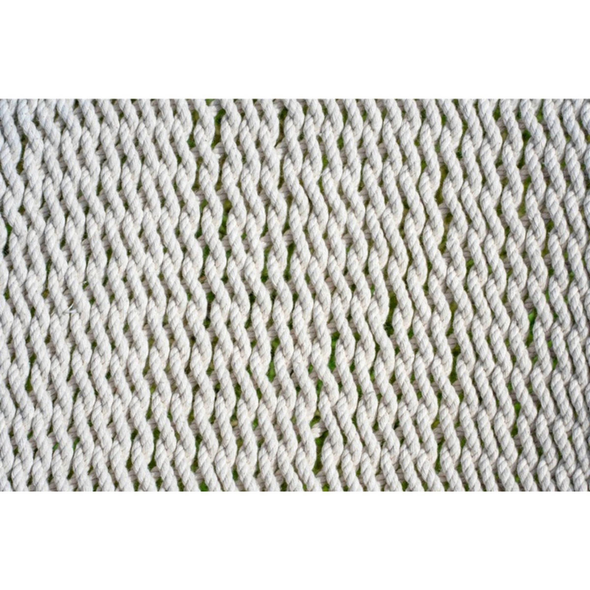 HÄNGEMATTE mit Verzinktem Gestell, 2 Personen, Stabhängematte, XXL, 200 kg, Metall, Beige, einfache Montage - Weiß, Metall (370/130/120cm) - Potenza