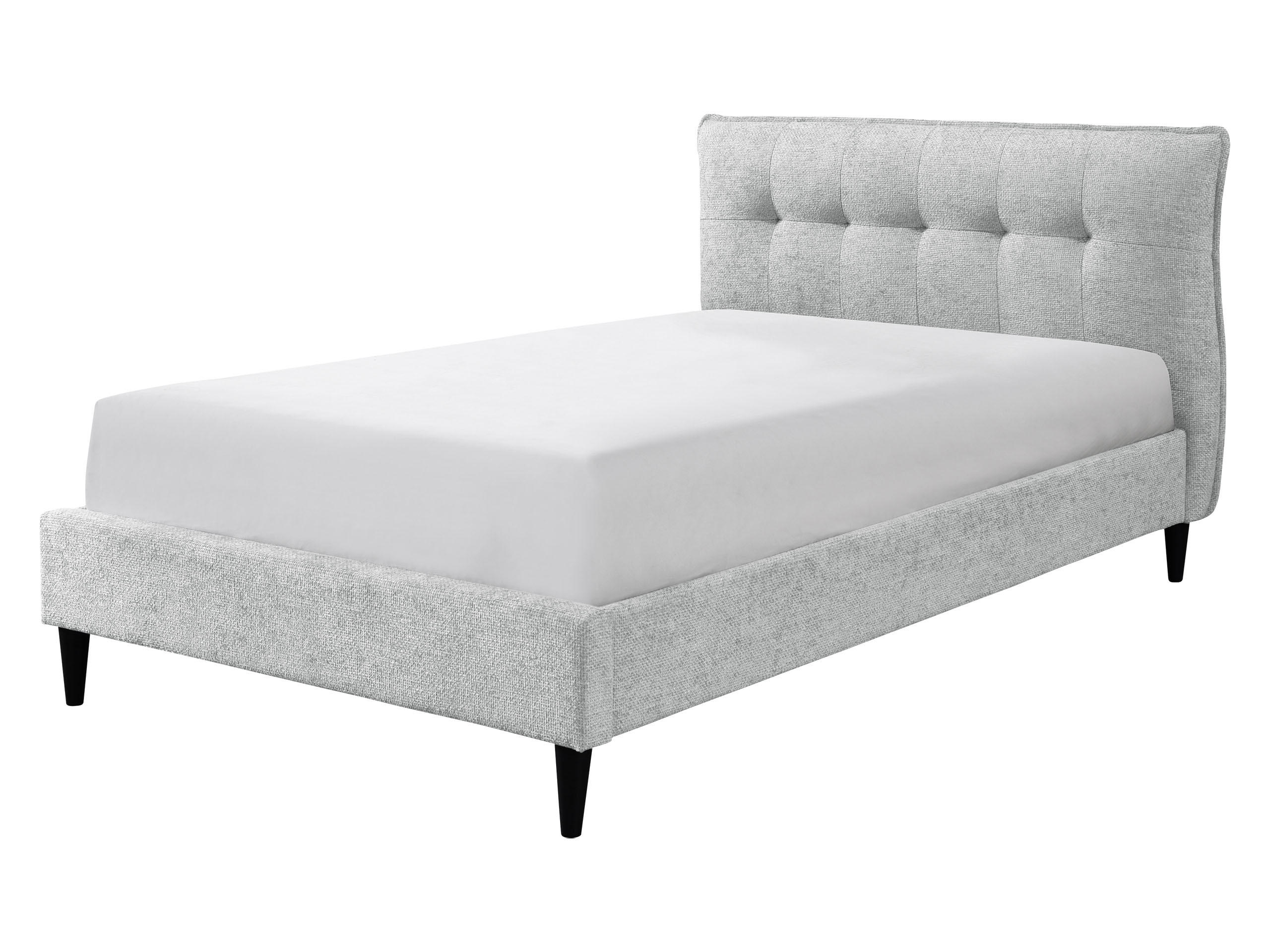 POLSTRBETT Abril 914Y - Schwarz/Grau, Holzwerkstoff/Kunststoff (120/200cm) - MIRJAN24