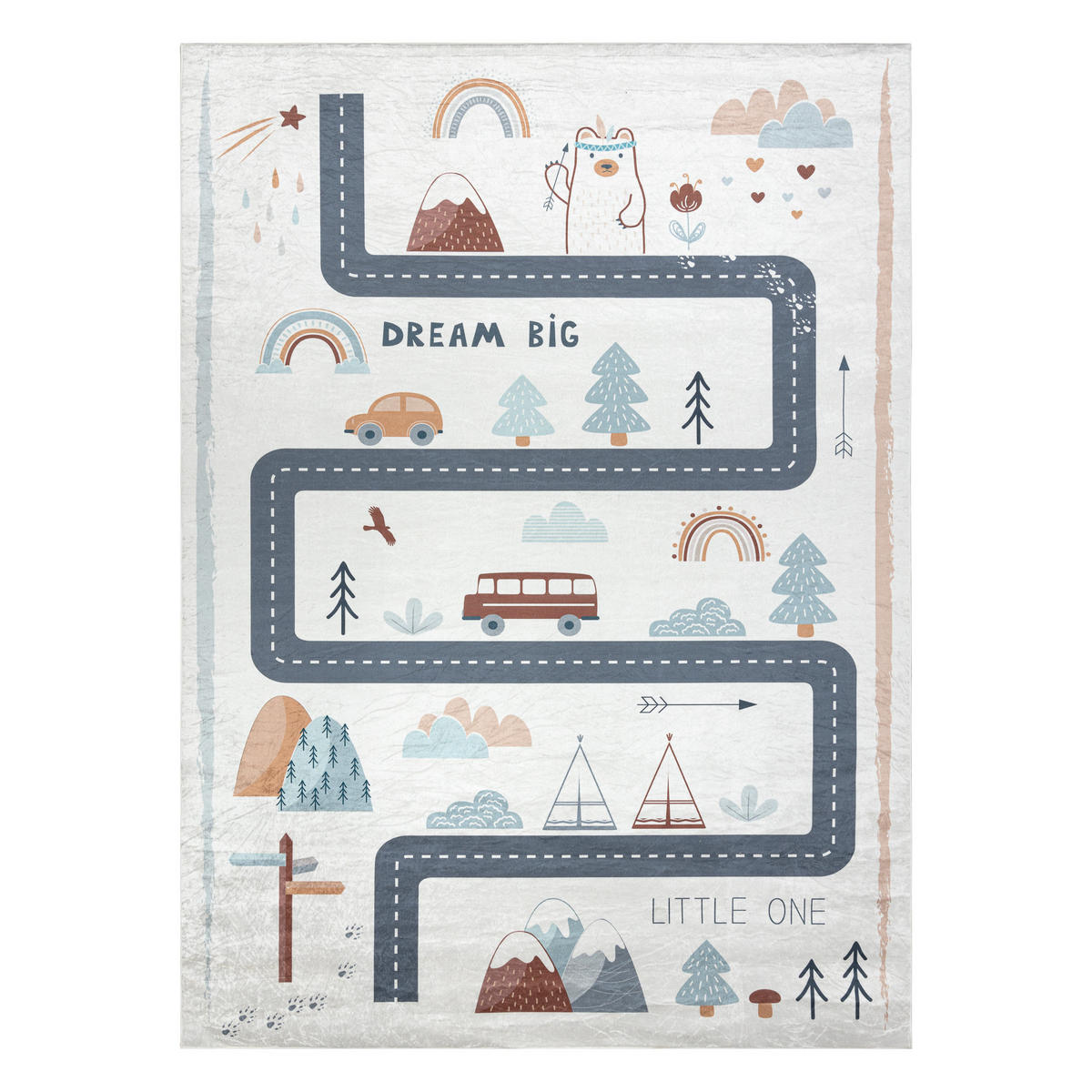 TEPPICH Bambino 200/290 cm - Weiß, Textil (200/290cm) - rugsX