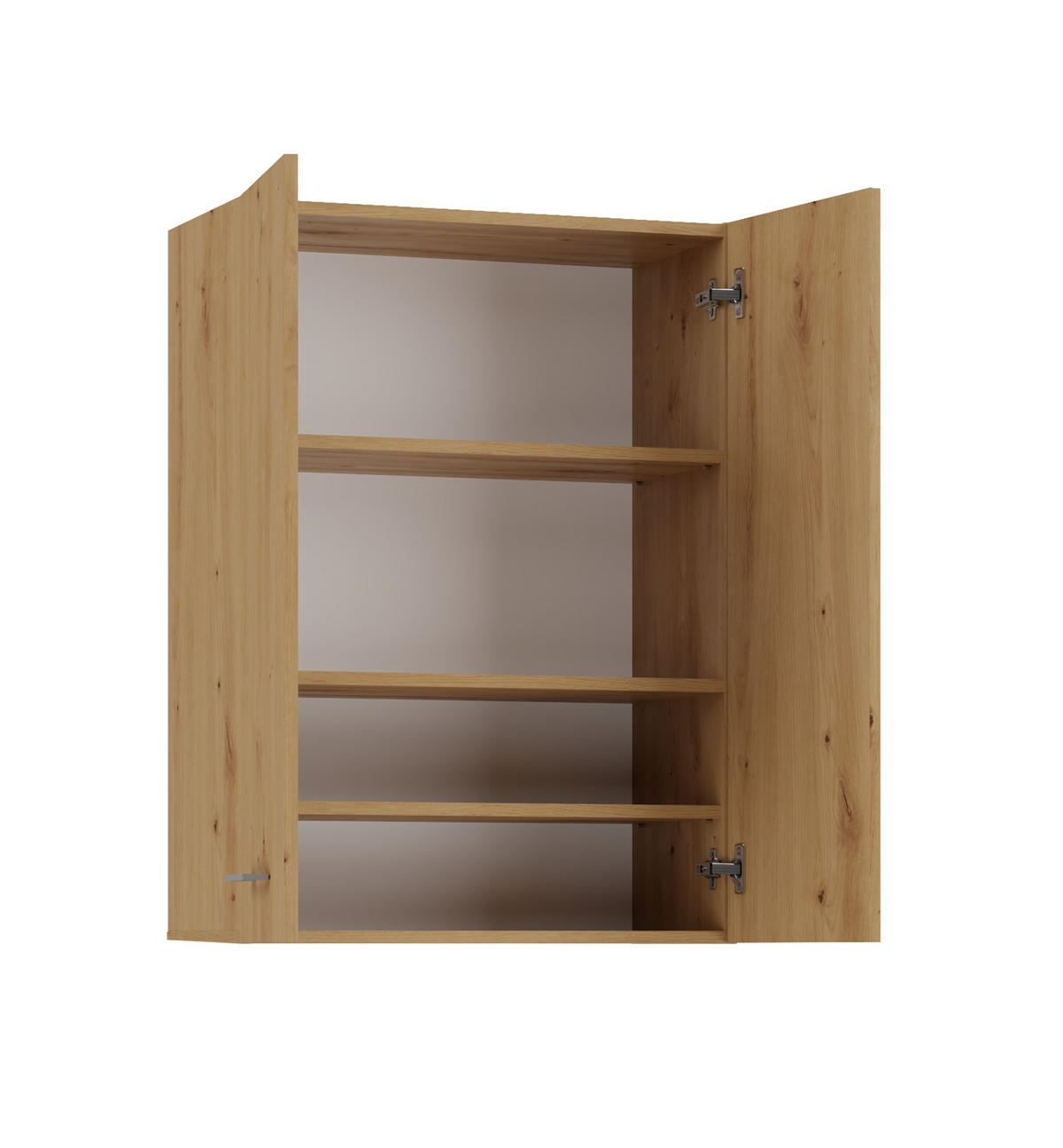 BADEZIMMERSCHRANK POLA MINI DD - EICHE ARTISAN - Eiche Artisan, Holzwerkstoff (64/90/30cm) - CDF