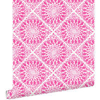TAPETE Fliesenmuster 53 cm x 10.05 m - Pink, Papier (53/1000cm) - ESTAhome