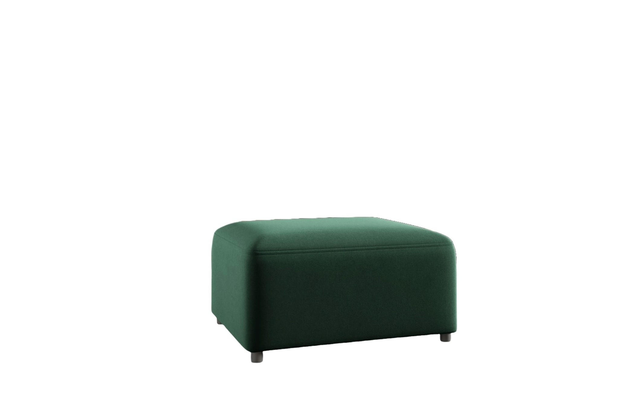 Fun Möbel Polsterhocker Dunkelgrün 100x45x91 cm