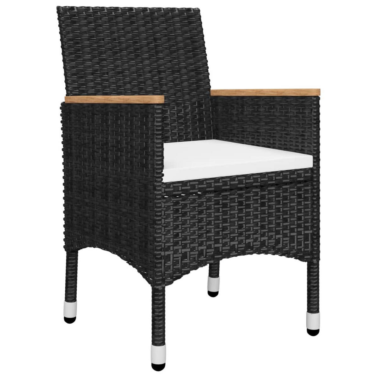 GARTENSET Yalowitz 3-teilig - Schwarz, Metall - Nettlife