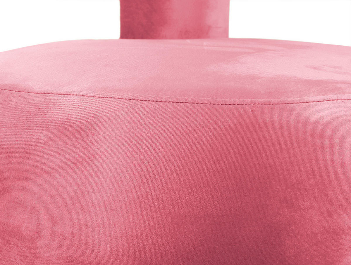 SESSEL Abrazo 58/58/67 cm - Pink, Textil (58/67/58cm) - Leitmotiv