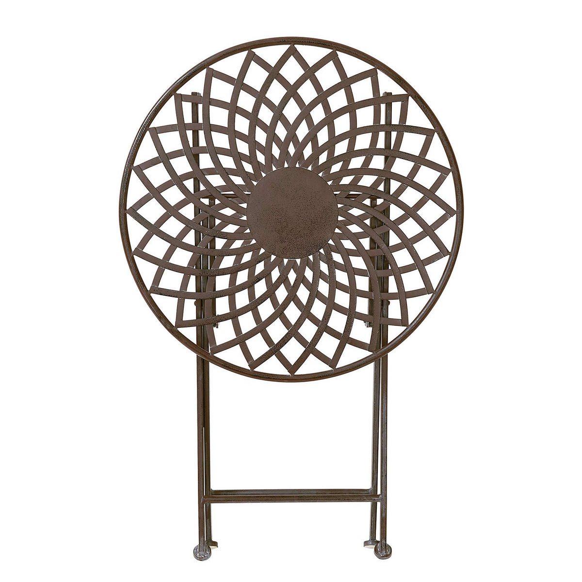 GARTENTISCH Mandala Garden - Braun, Metall (58/58/70cm) - Butlers