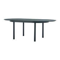 GARTEN-ESSTISCH ausziehbar - 170/220 cm - Aluminium - Anthrazit - LOTTYS von MYLIA - Anthrazit, Metall - Vente-Unique