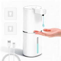 SEIFENSPENDER Automatisch mit Sensor Weiß 380mL - Weiß, Kunststoff (10.5/8/20.5cm)