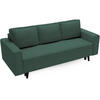 3-SITZER SOFA Monte mit Schlaffunktion grün - Grün, Textil (225/73/95cm) - Beautysofa