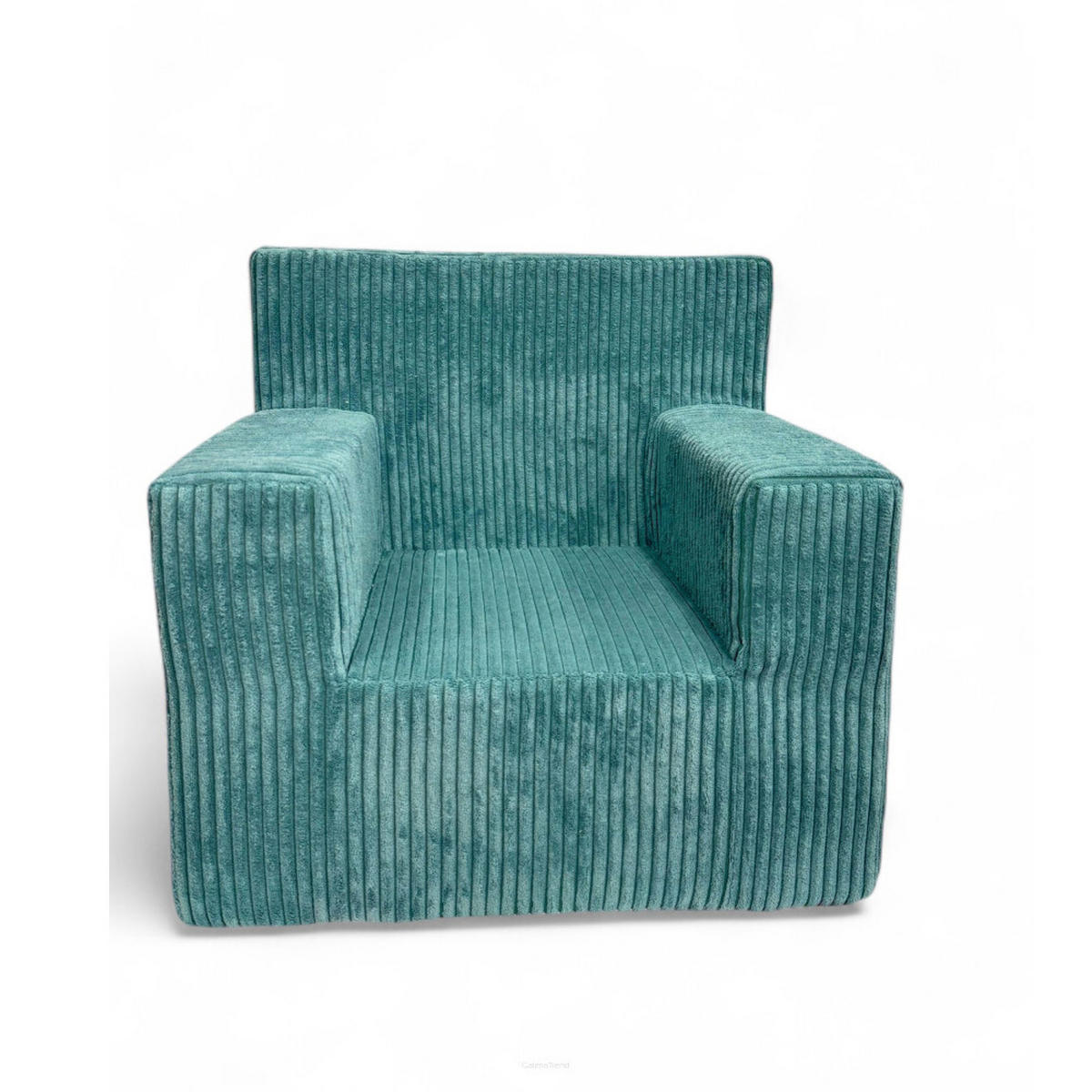 KINDERSESSEL aus Kuschel-Cord in Braun - Braun, Textil (51/47/33cm) - Fortisline