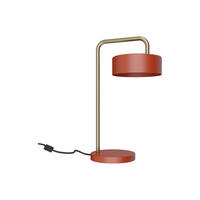 TISCHLAMPE - 23 cm x 16 cm - metall - terracotta Otilie - Terracotta, Metall (16/23/40cm) - Vente-Unique