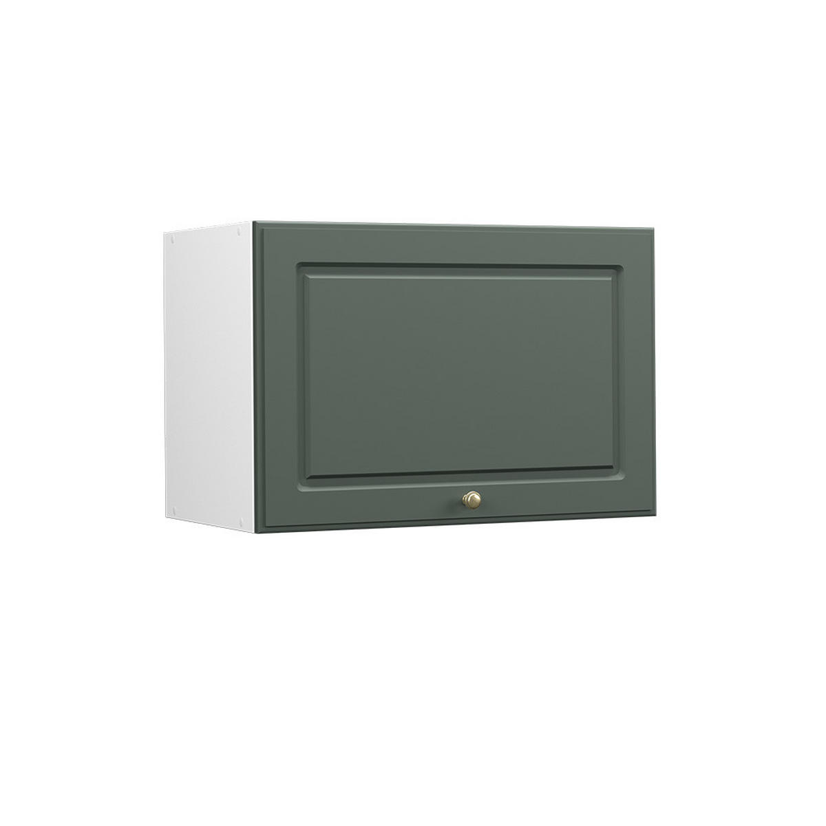 HÄNGESCHRANK Fame-Line Grün-Gold Landhaus 60 cm Flach - Weiß/Grün, Holzwerkstoff (60/40/34.1cm) - Vicco