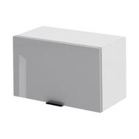 HÄNGESCHRANK – 60 cm – KU-N60 – Lunara – Grau Hochglanz - Grau, Holzwerkstoff (60/36/30cm) - hi-markt