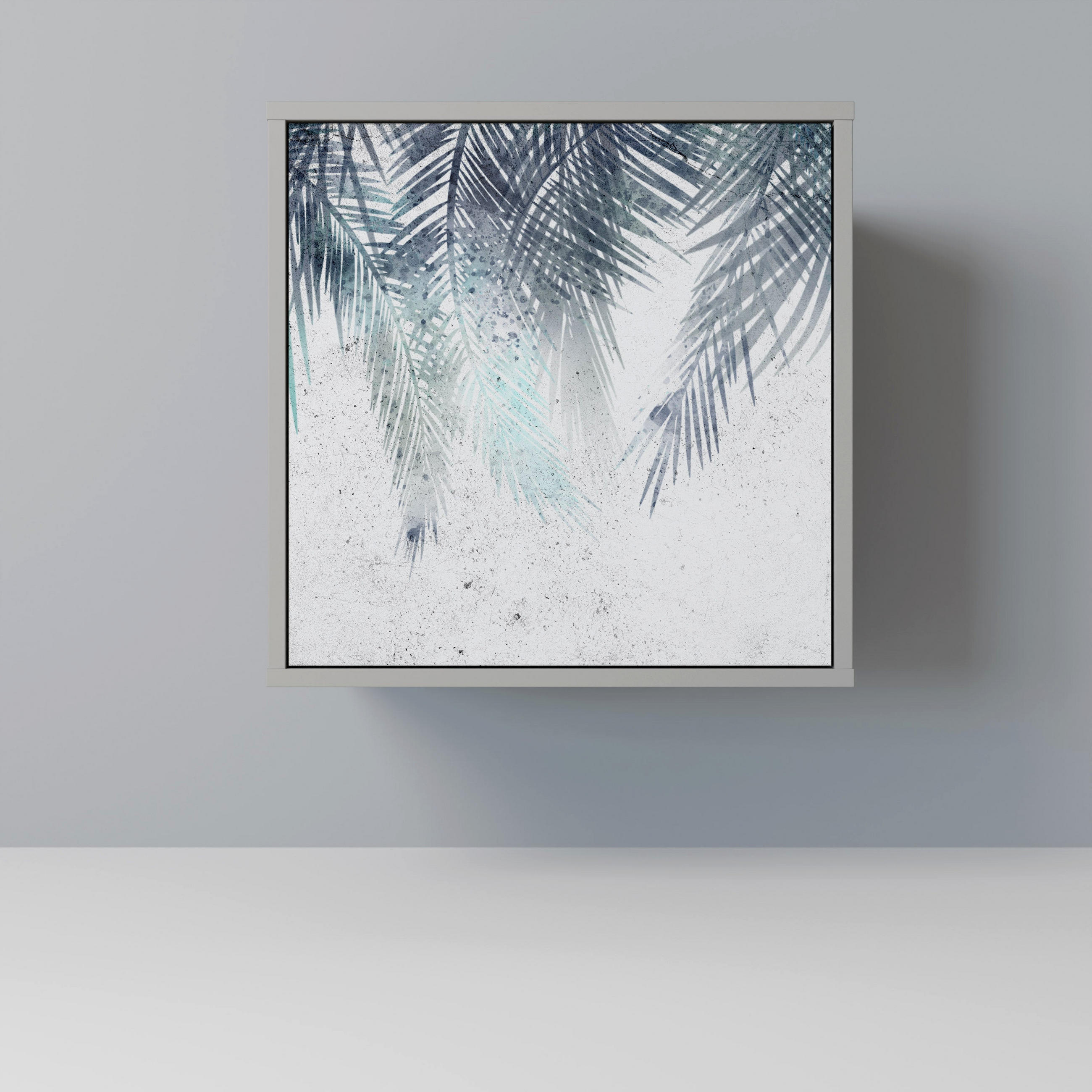 SpaceRebels Sideboard Grau 57.5x57.5x42 cm