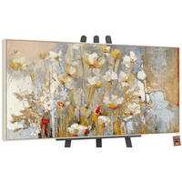 GEMÄLDE Frühlingsduft Schattenfugenrahmen Beige 140x70 cm - Beige, Holz (140/70cm) - YS-art gallery