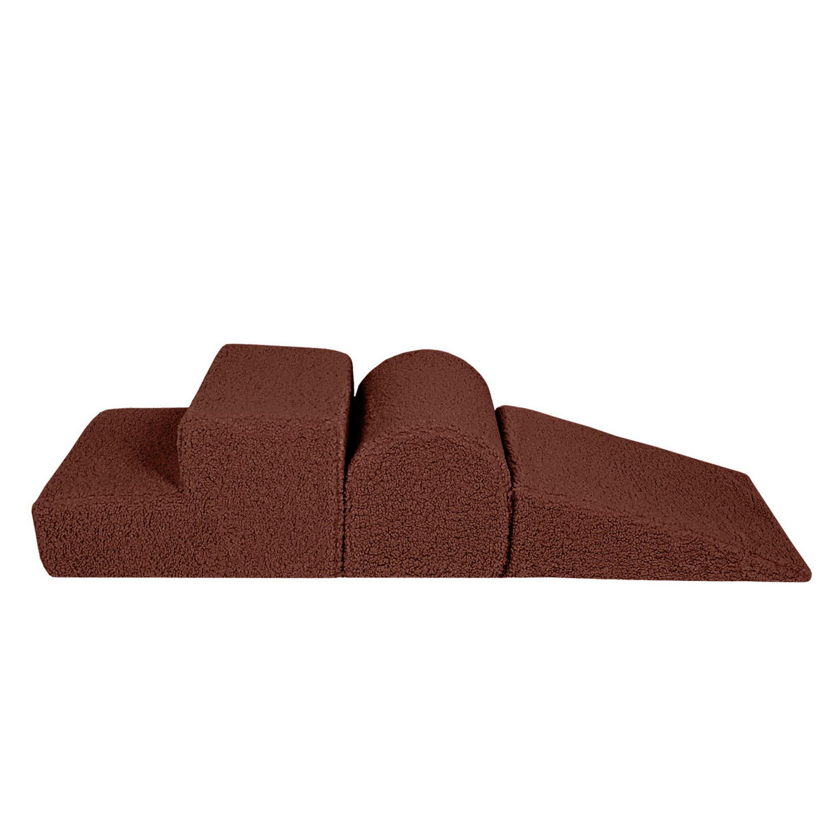 SCHAUMSTOFF-BAUSTEINE für Kinder, Bearly, Dunkelbrau - Dunkelbraun, Textil (45/30/145cm) - MeowBaby