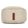 SITZSACK-HOCKER "Home Linen" 45x25cm - Beige, Textil (45/25/45cm) - Green Bean