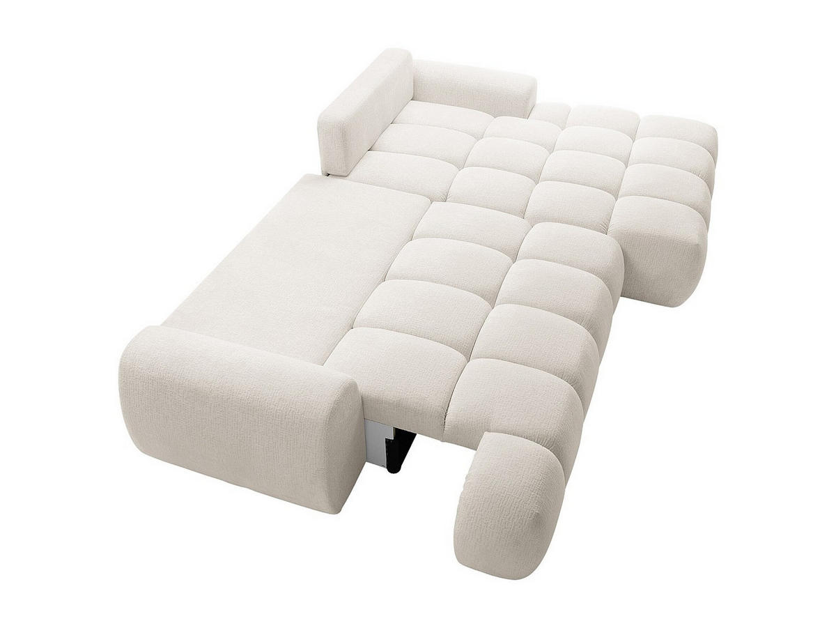 SCHLAFSOFA - 5 Personen - Stoff - Beige - - Beige, Textil (280/86/177cm) - Vente-Unique