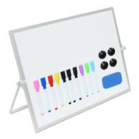 WHITEBOARD - Weiß, Kunststoff/Metall (40/30/2cm) - Relaxdays