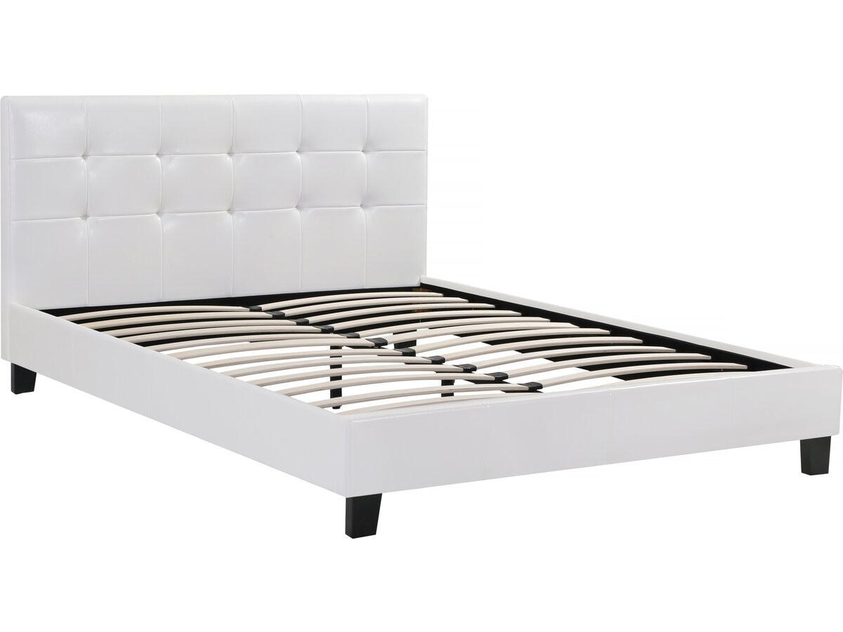 BETT julia weiss - Weiß, Kunststoff (160/200cm) - Habitat Garten