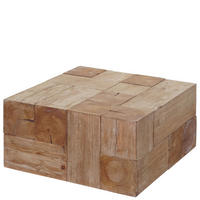 COUCHTISCH A15C MASSIVHOLZ quadrat Braun - Braun, Holz (60/60/30cm) - MCW
