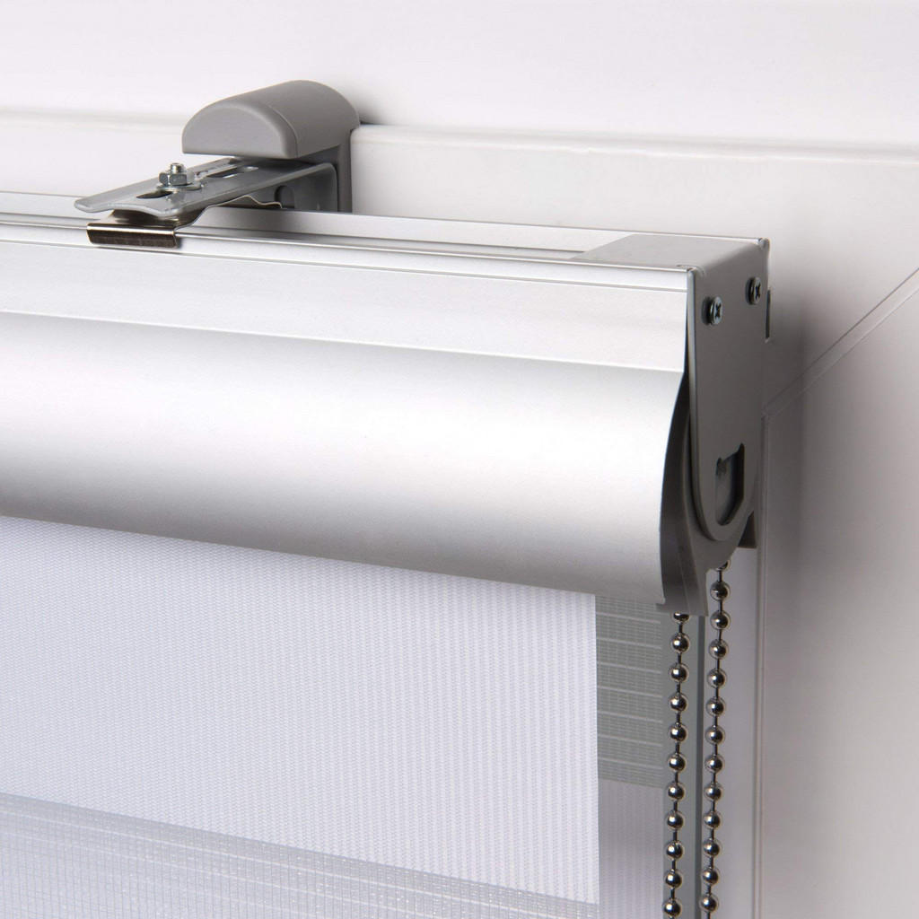 Thumbnail - Sol Royal Doppelrollo, Weiß, Kunststoff, 120x220 cm, Wohntextilien, Rollos & Jalousien, Rollos
