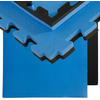 BODENSCHUTZMATTE 90x90x2,5 cm, Schwarz, 3er Set - Schwarz, Kunststoff (90/90cm) - eyepower