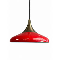 PENDELLEUCHTE Paladin - Rot, Metall (35/35/28cm) - Bamyum