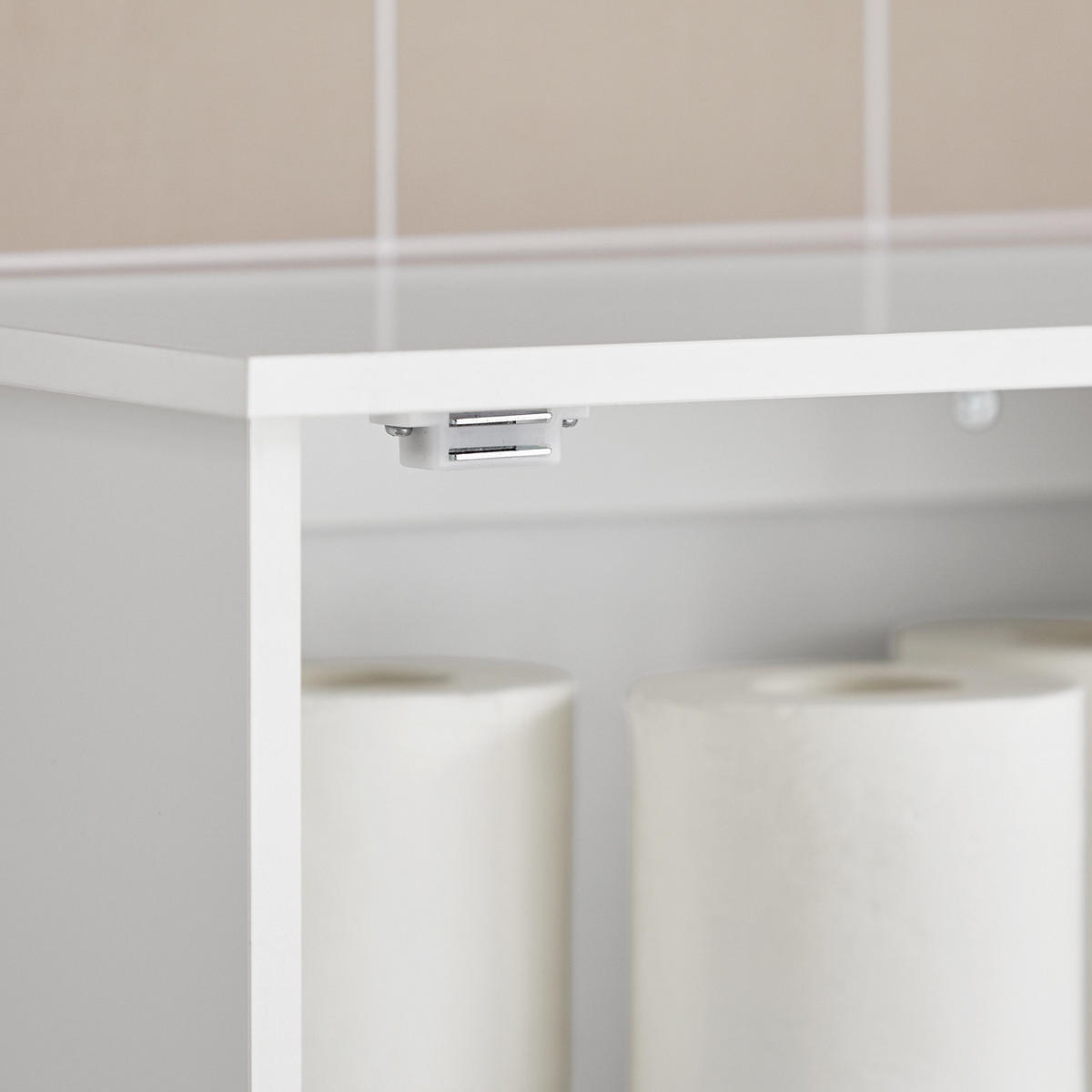 HÄNGESCHRANK Weiß - Weiß, Holzwerkstoff (40/52/23cm) - SoBuy