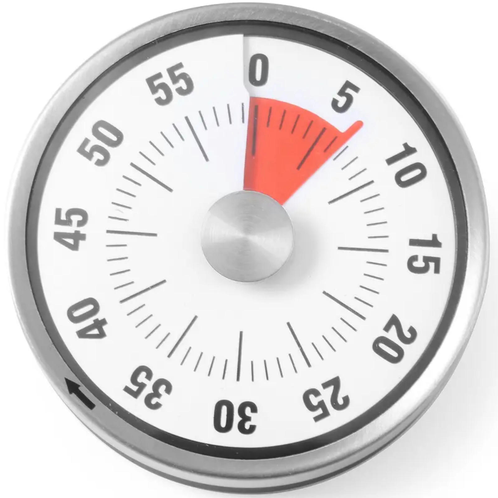 TIMER FÜR DAS KOCHEN Analoger Küchenwecker - Schwarz, Kunststoff (2/3/8cm) - Hendi