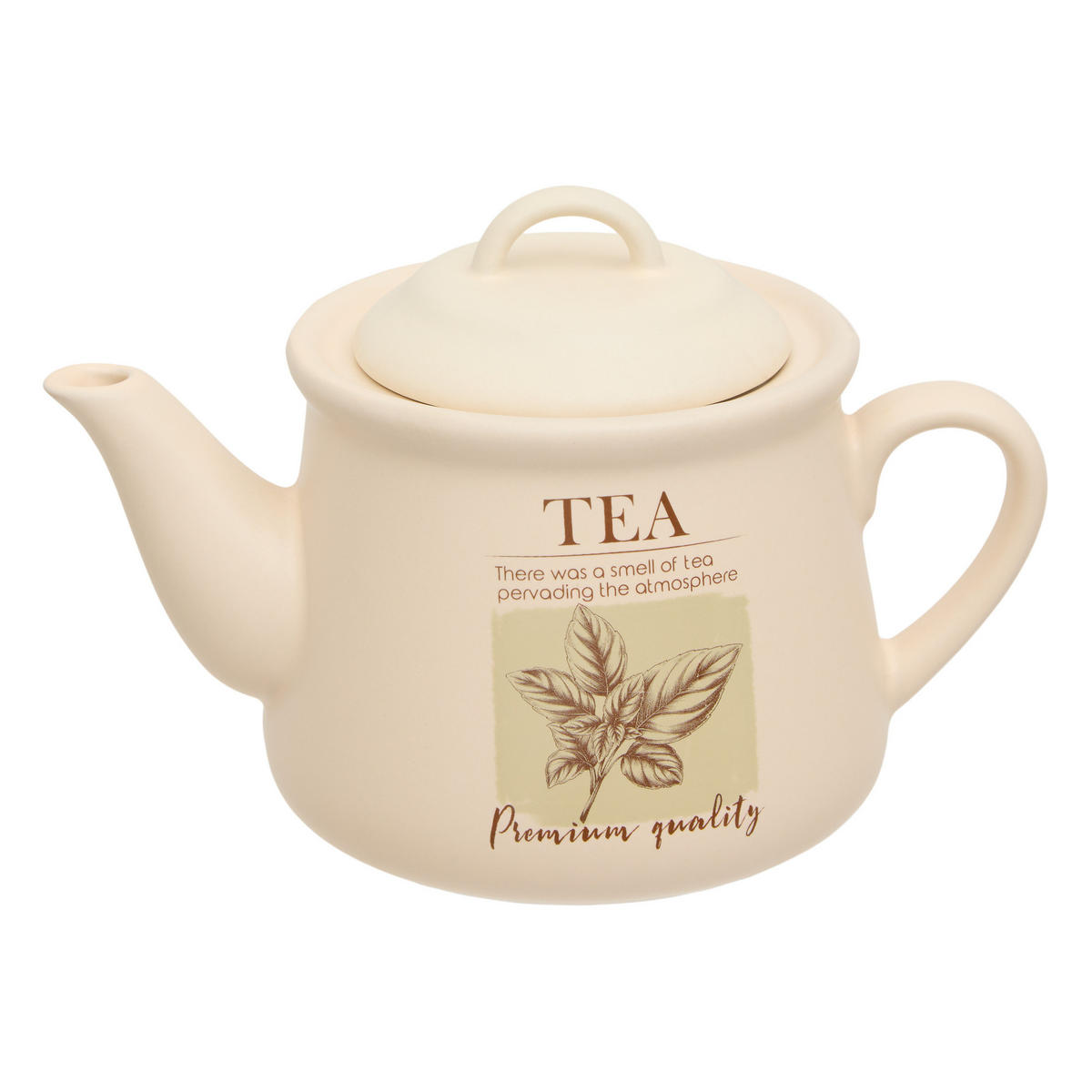 TEEKANNE keramisch Wellness Weiß 600 ml 20/12,5/17,5 cm - Weiß, Keramik (0.6L) - Secret de Gourmet