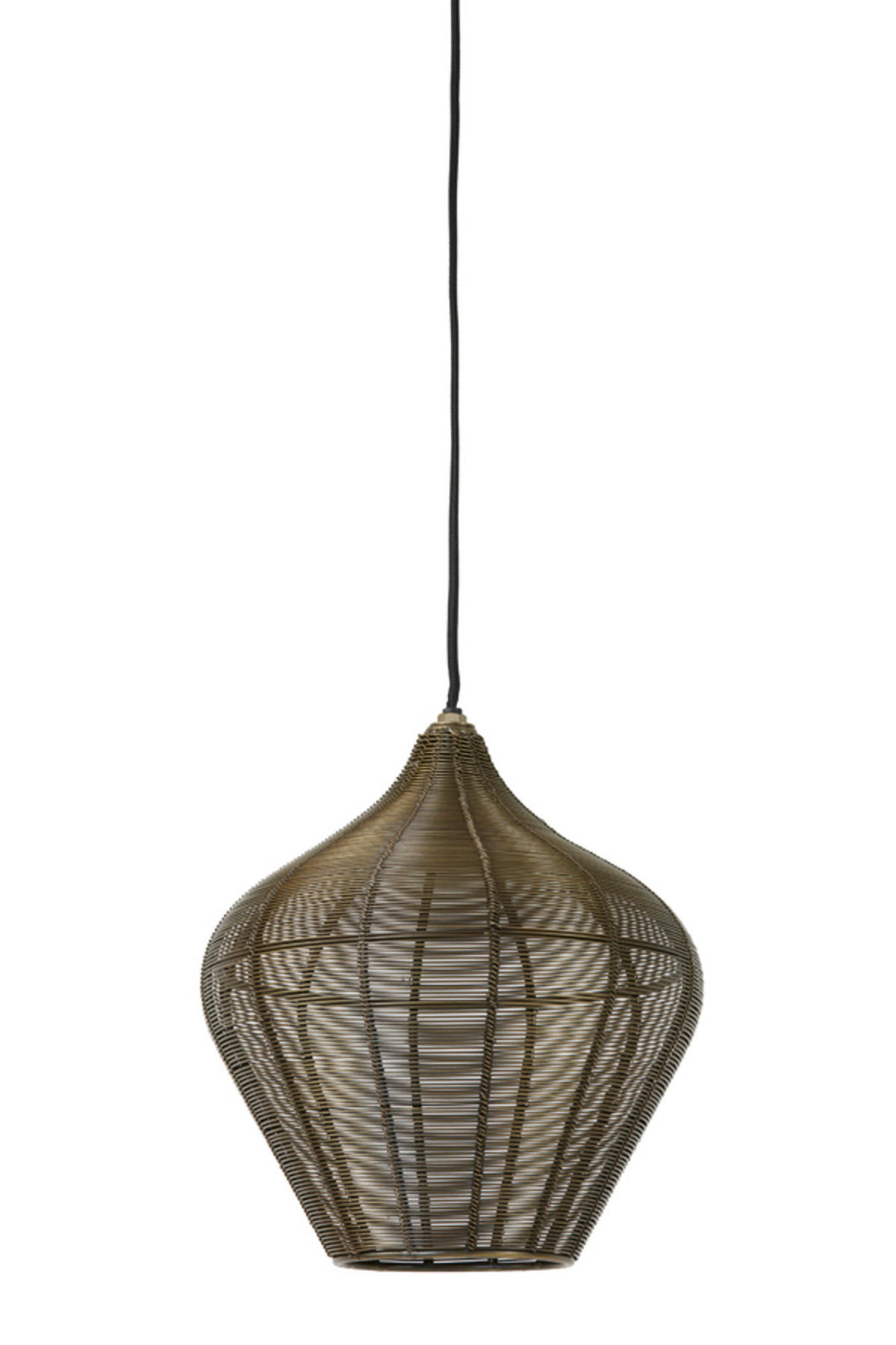 HÄNGELAMPE Alvaro Bronze Ø27/29,5 cm - Bronzefarben, Metall (27/27/29.5cm) - Light & Living