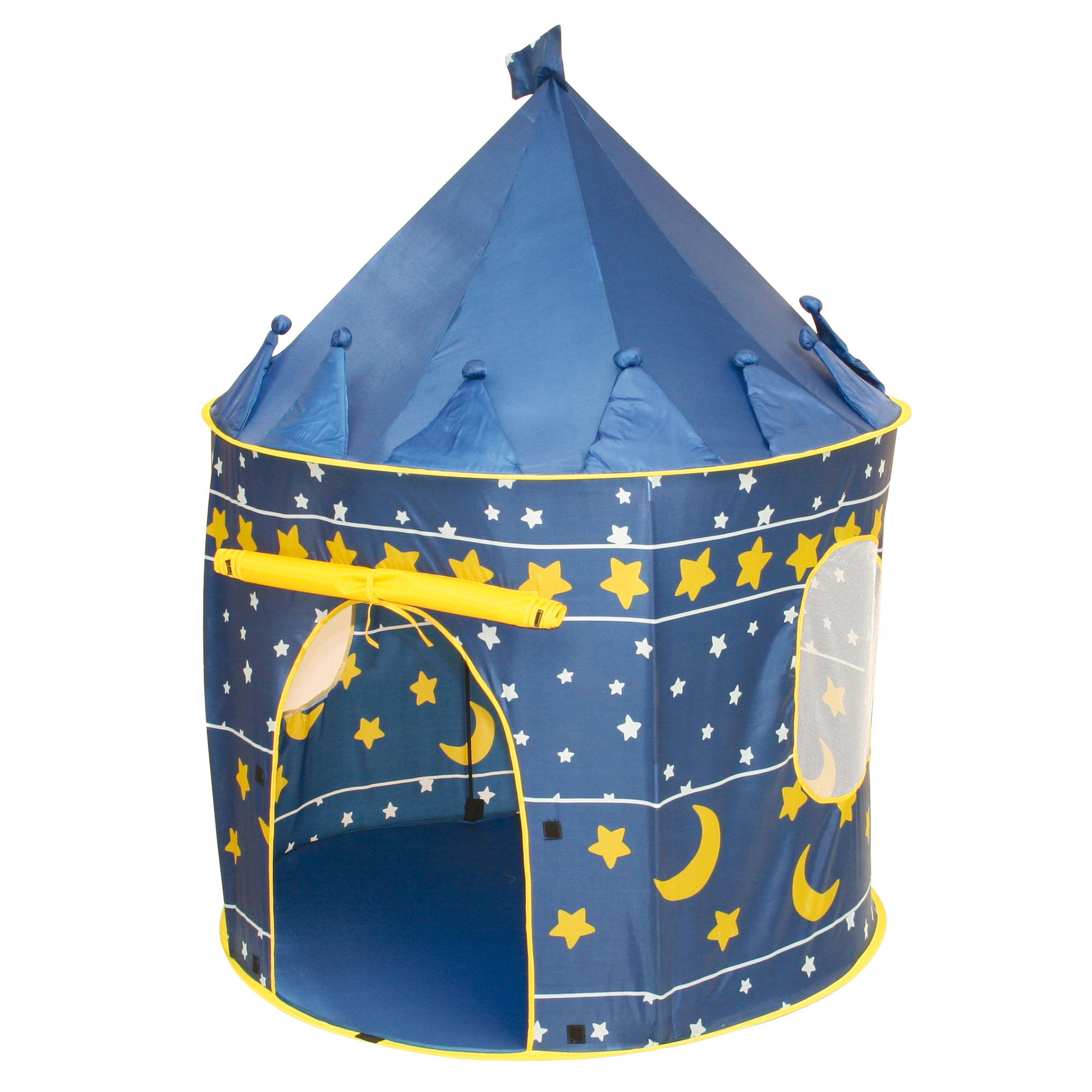 SPIELZELT Mond und Sterne - Blau, Textil (105/105cm) - Roba
