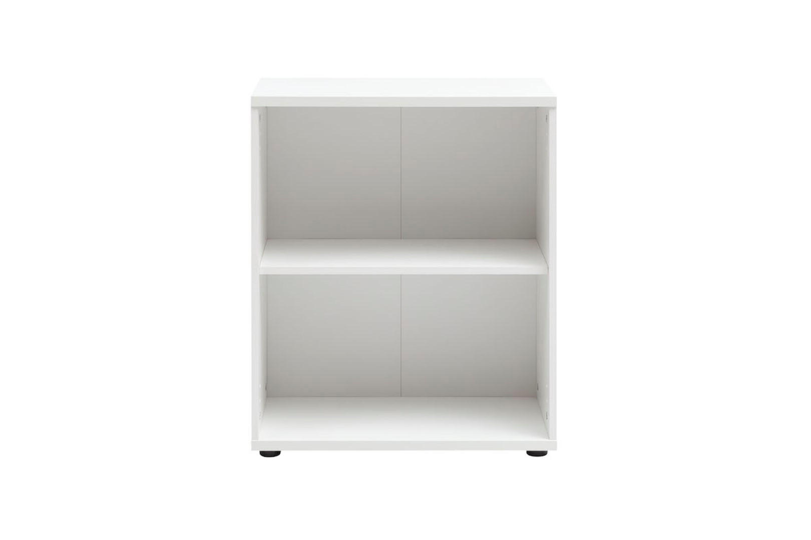 AKTENREGAL TigerSmall 77x65x34 cm 2 Fächern Weiß - Weiß, Holz (65/77/34cm) - PROREGAL