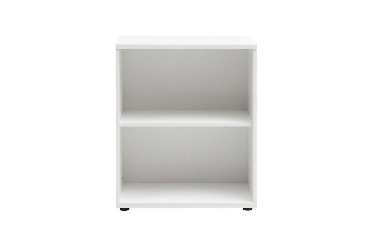 AKTENREGAL TigerSmall 77x65x34 cm 2 Fächern Weiß - Weiß, Holz (65/77/34cm) - PROREGAL