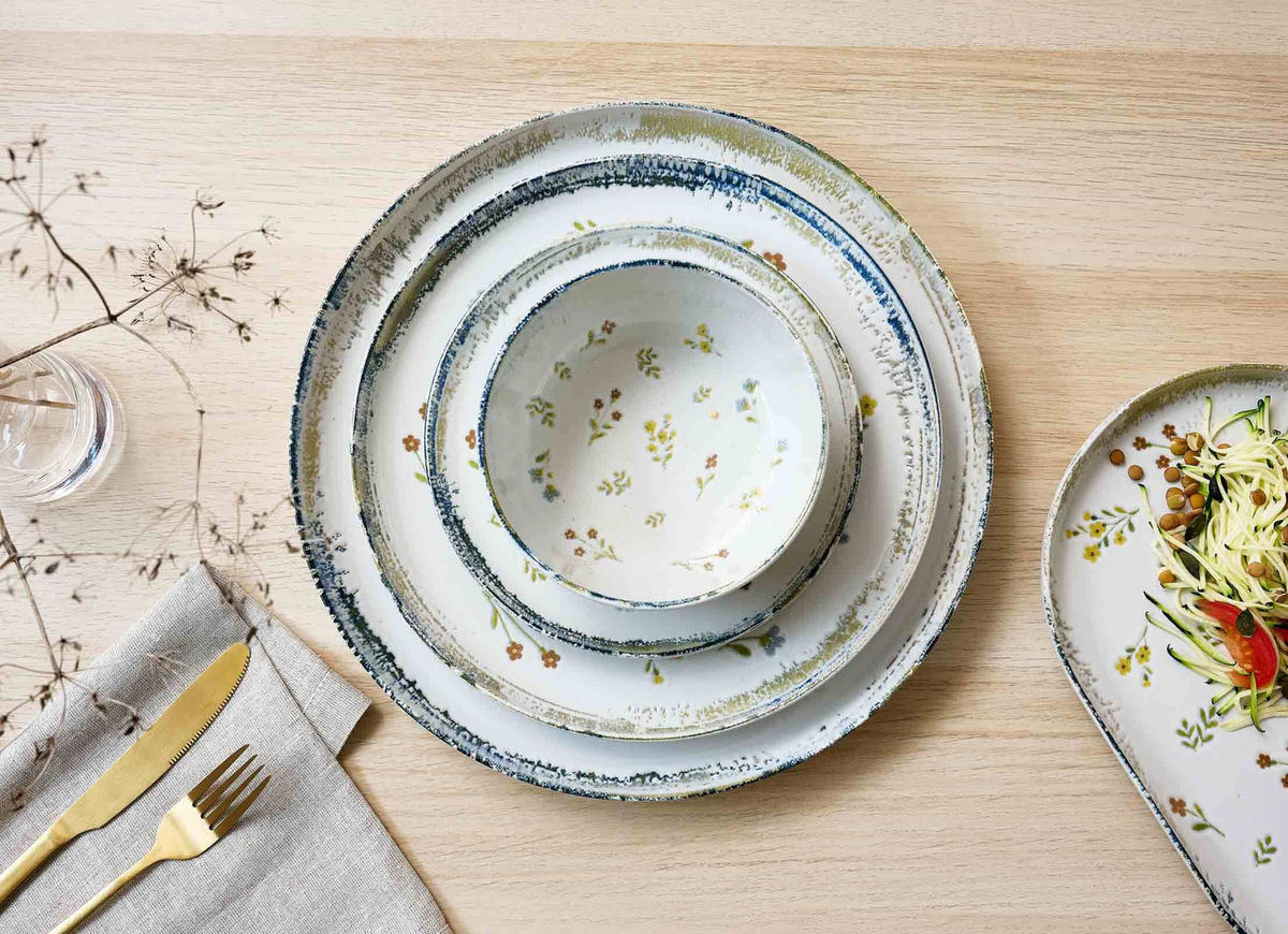 EINSTEIGER-SET Viola bunt 16er Set - Multicolor, Keramik (1/1/1cm) - Ritzenhoff Breker