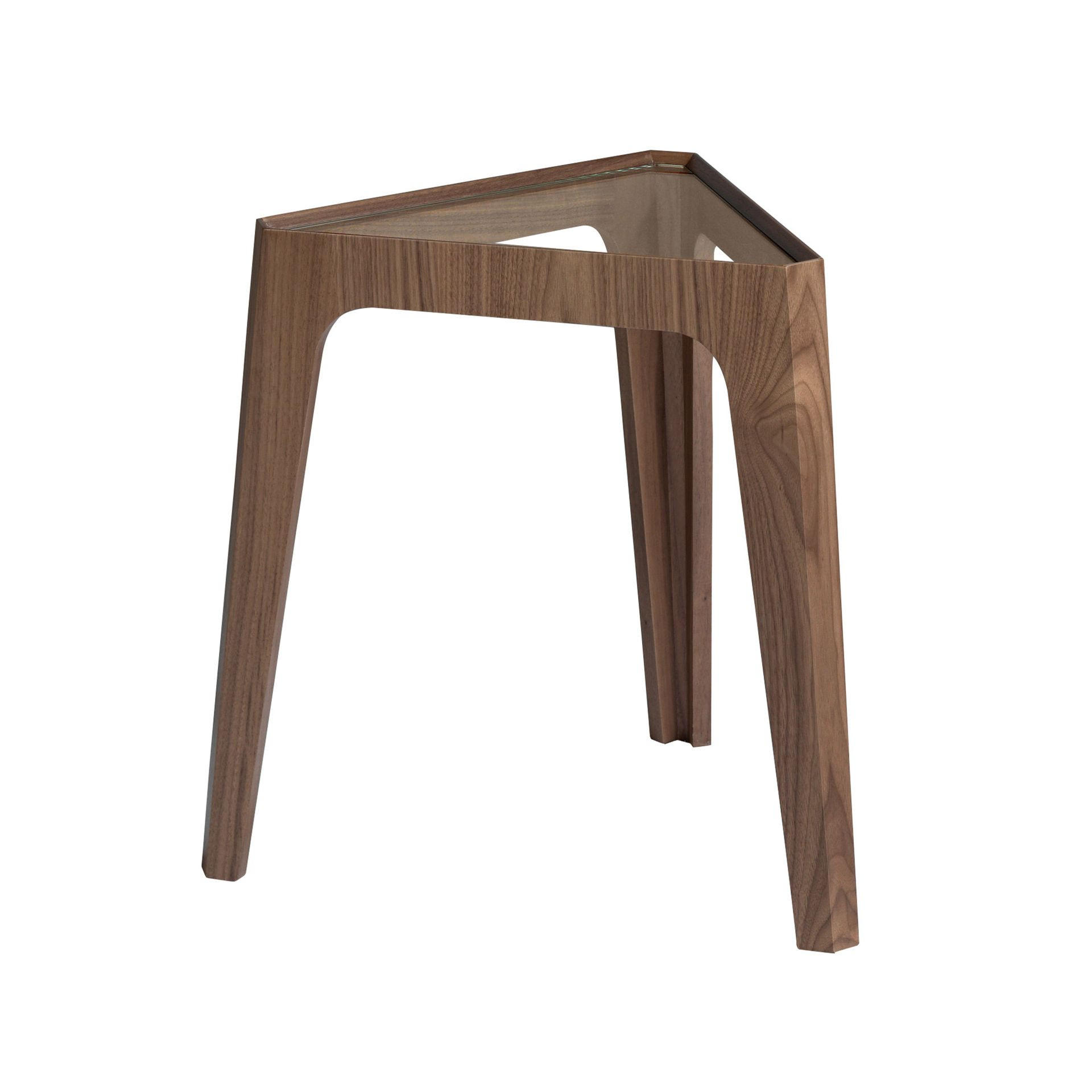 Angel Cerda Ecktisch Klar, Walnuss 58x55x50 cm