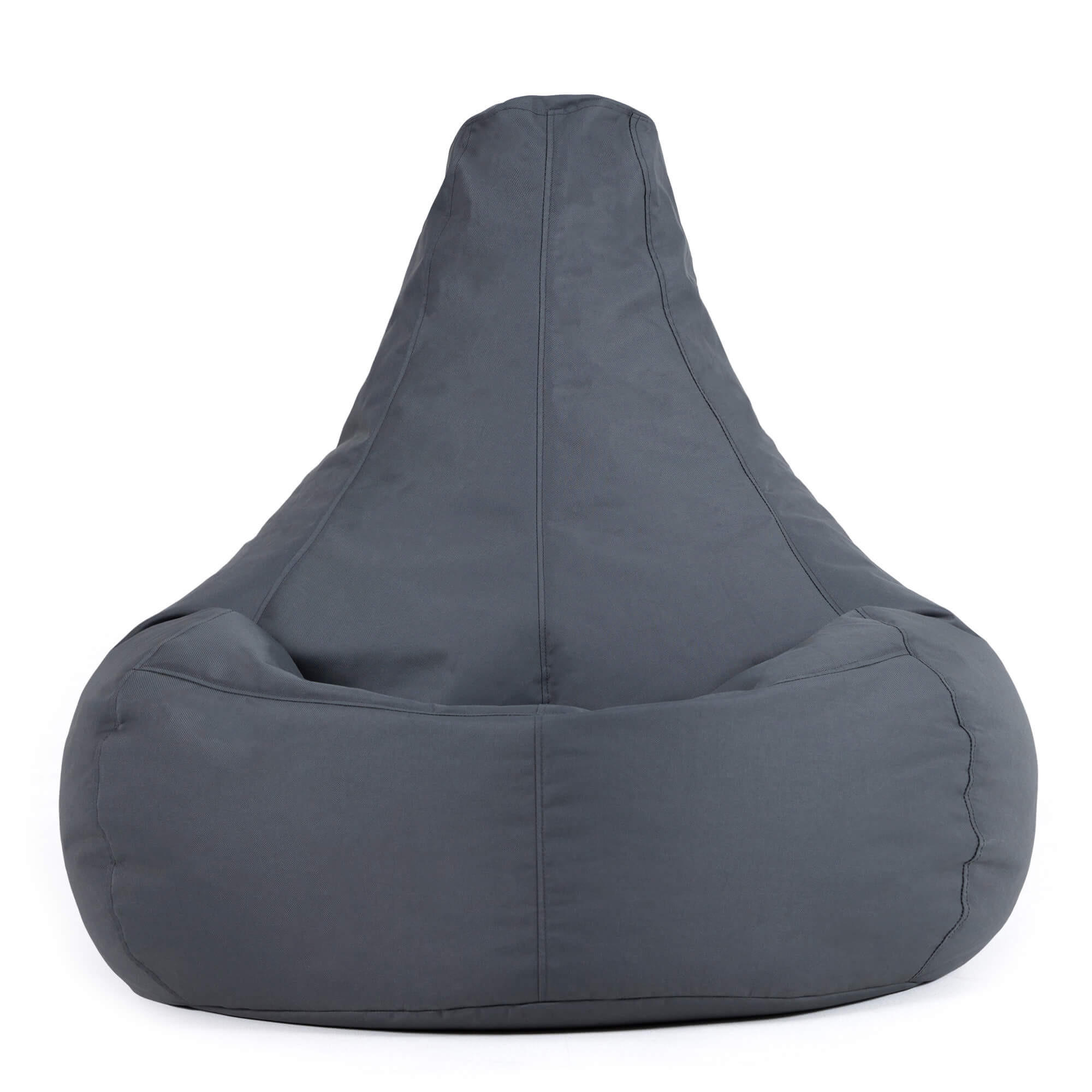 OUTDOORSITZSACK Liegestuhl - Anthrazit, Kunststoff (90/73/84cm) - Veeva