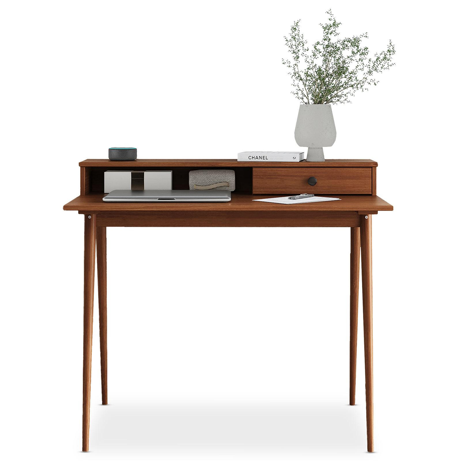 SCHREIBTISCH MALINA Kastanie - Kastanienfarben, Holz (54/100/86cm) - IDIMEX