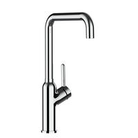 KÜCHENARMATUR, Verchromt, 360° schwenkbar - Chromfarben, Metall (19.5/39.5/19.5cm) - VIZIO