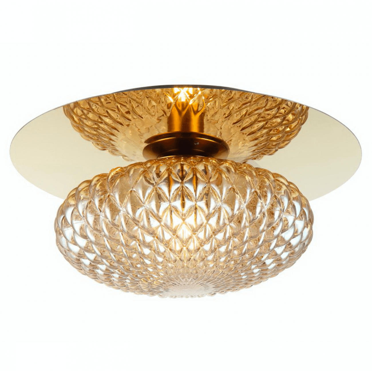 Kosilum Wandleuchte Gold 40x17.5x17.5 cm