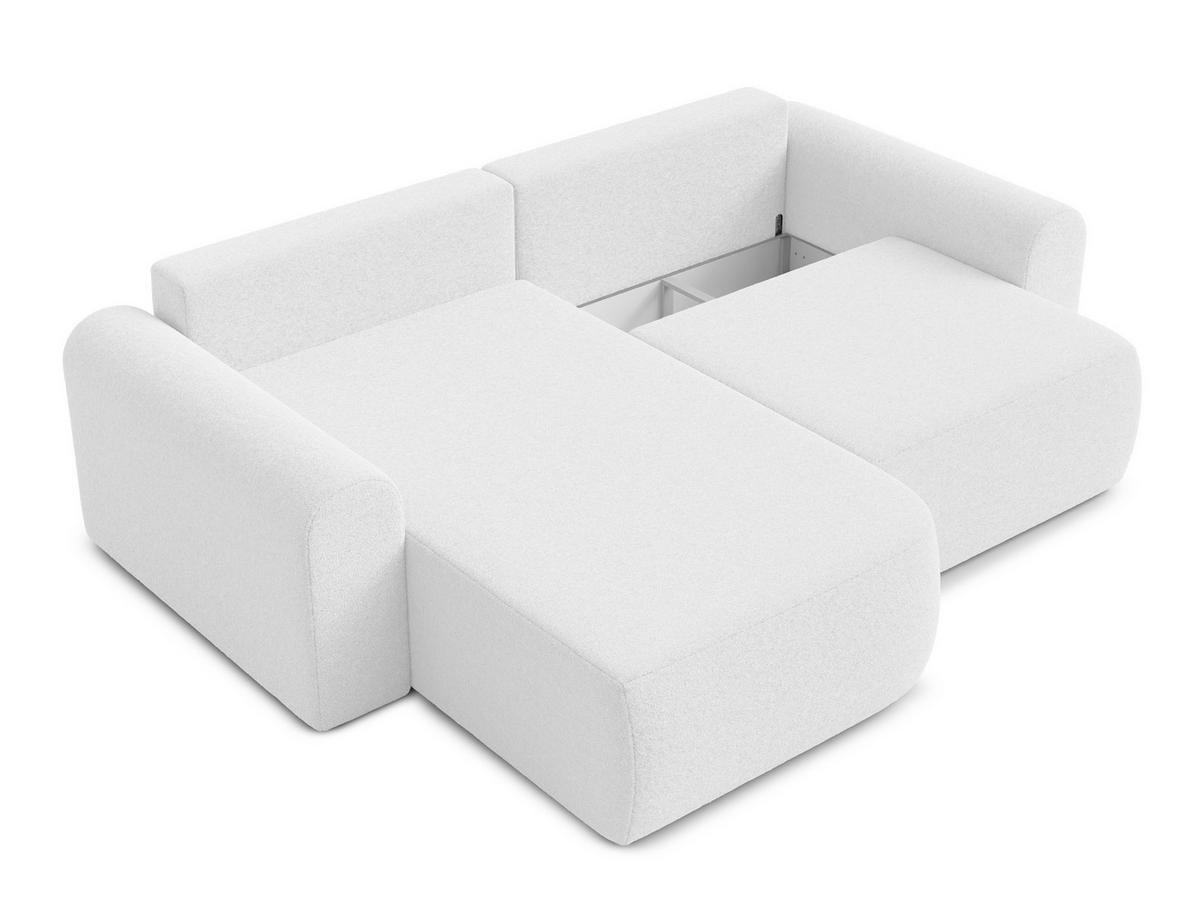 ECKSOFA L Form Otterton Braun 250/180/95 cm Links mit Schlaffunktion - Schwarz/Braun, Kunststoff/Textil (180/250cm) - AX Living