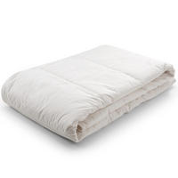 BETTDECKE LUXURY BEDDING, Baumwolle - Weiß, Textil (135/200cm) - WOODEK