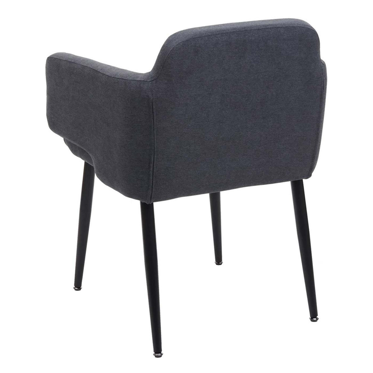 JEDÁLENSKÁ STOLIČKA Antracitová - antracitová, textil (57/77/56cm) - MCW